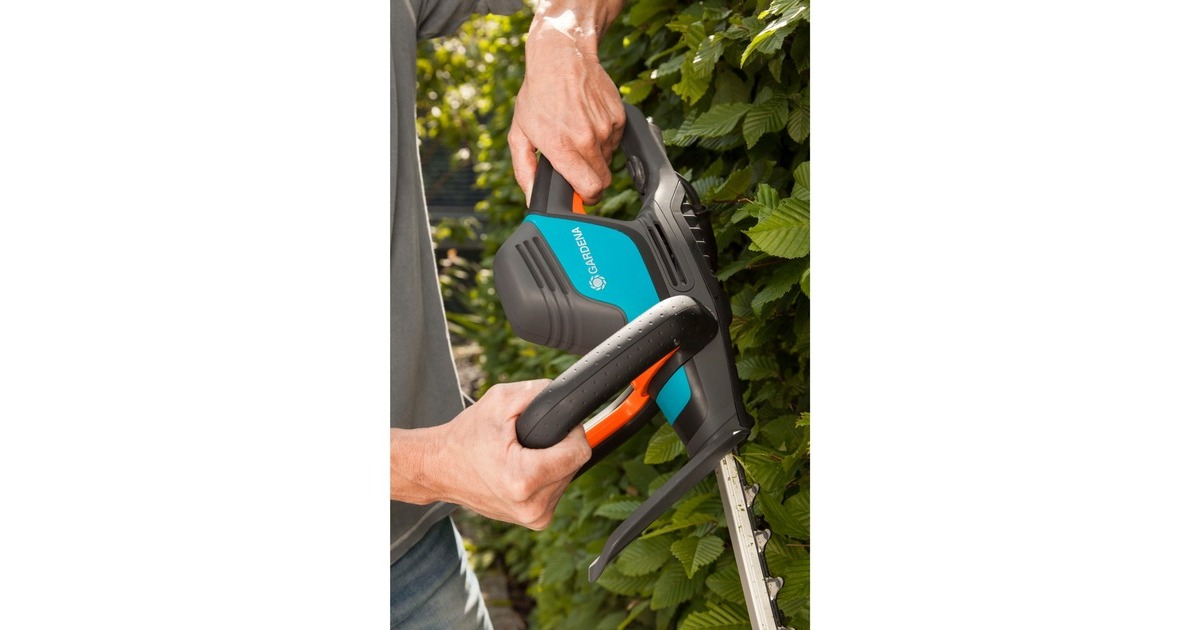 GARDENA Elektro-Heckenschere ComfortCut 550/50(schwarz/türkis, 550 Watt)