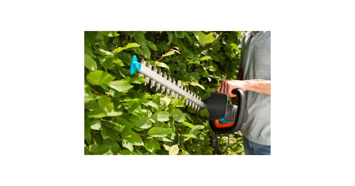 GARDENA Elektro-Heckenschere ComfortCut 600/55(schwarz/türkis, 600 Watt)
