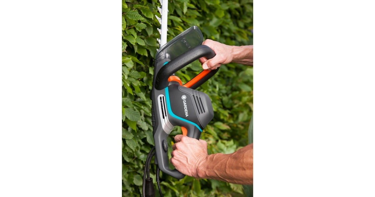 GARDENA Elektro-Heckenschere PowerCut 700/65(schwarz/türkis, 700 Watt)
