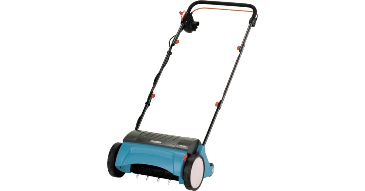 GARDENA Elektro-Rasenlüfter ES 500, Vertikutierer(türkis, 500 Watt)