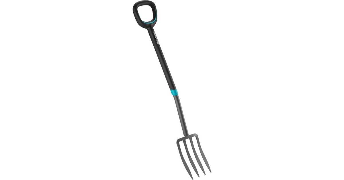 GARDENA ErgoLine Spatengabel(grau/türkis, Länge 117cm)