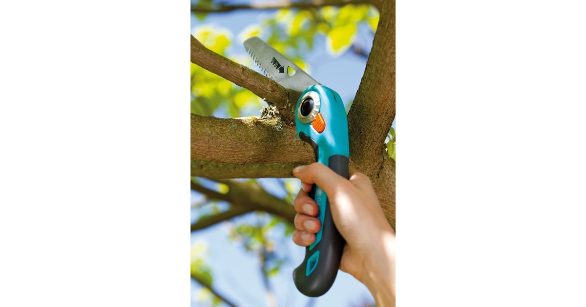 GARDENA Garten-Klappsäge 135 P, Astsäge(türkis, Softgrip)