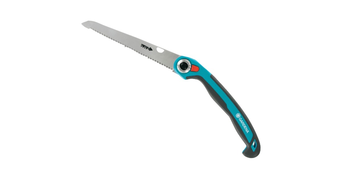 GARDENA Garten Klappsäge 200P, Astsäge(türkis, Softgrip)