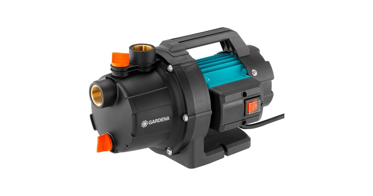 GARDENA Gartenpumpe 3700/4 P BASIC(türkis/schwarz, 800 Watt)
