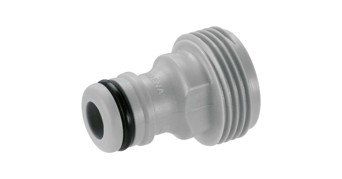 GARDENA Geräteadapter 2921-20, Kupplung(grau, 26,5mm (G 3/4"))