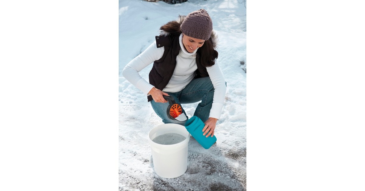 GARDENA Kleinstreuer S (3255-20), Streugerät(türkis/schwarz)