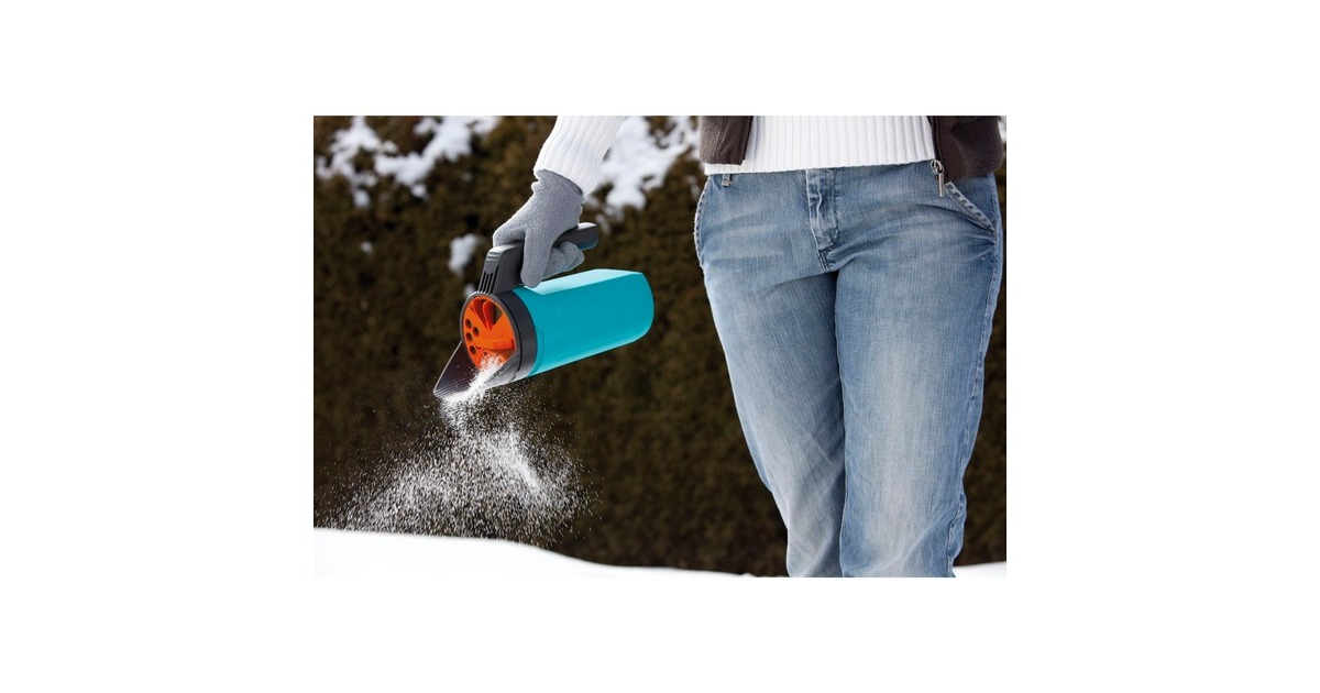 GARDENA Kleinstreuer S (3255-20), Streugerät(türkis/schwarz)