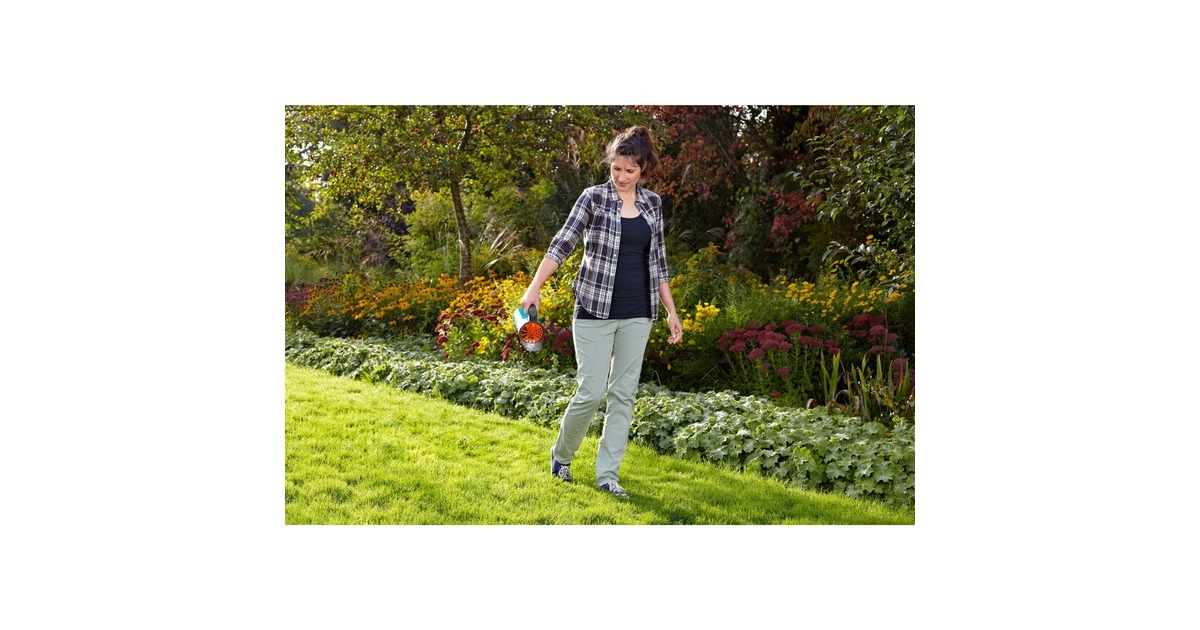 GARDENA Kleinstreuer S (3255-20), Streugerät(türkis/schwarz)