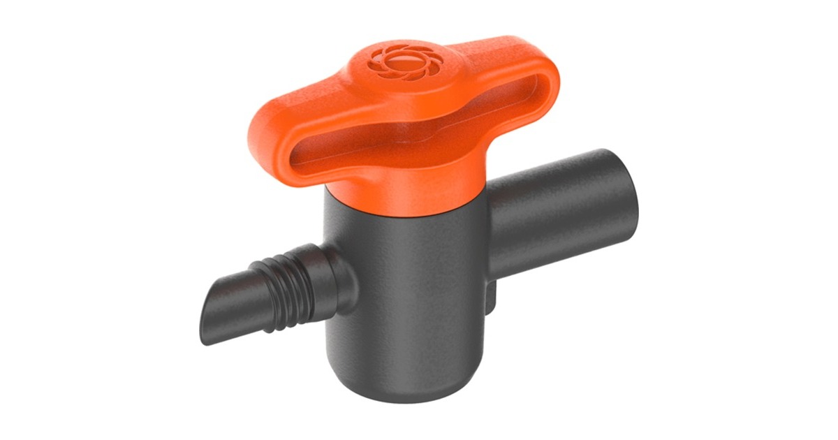 GARDENA MDS-Regulierventil 3/16", 5 Stück(grau/orange)