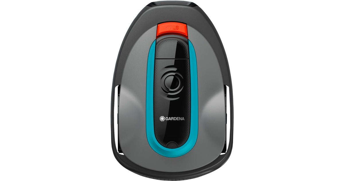 GARDENA Mähroboter SILENO city 600m²(grau/türkis, Li-Ionen Akku 2,0Ah)