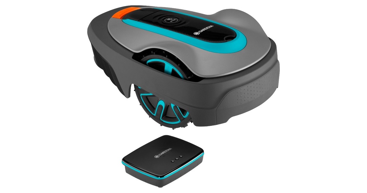 GARDENA Mähroboter smart SILENO city 400m² Set(grau/türkis, Li-Ionen Akku 2,0Ah, mit smart Gateway, LONA-Technologie) GARDENA Mähroboter smart SILENO city 400m² Set(grau/türkis, Li-Ionen Akku 2,0Ah, mit smart Gateway, LONA-Technologie)