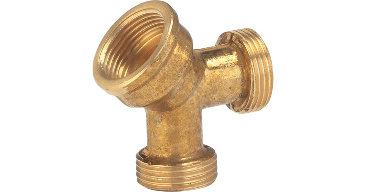 GARDENA Messing 2-Wege-Verteiler 3/4", Hahnstück GARDENA Messing 2-Wege-Verteiler 3/4", Hahnstück