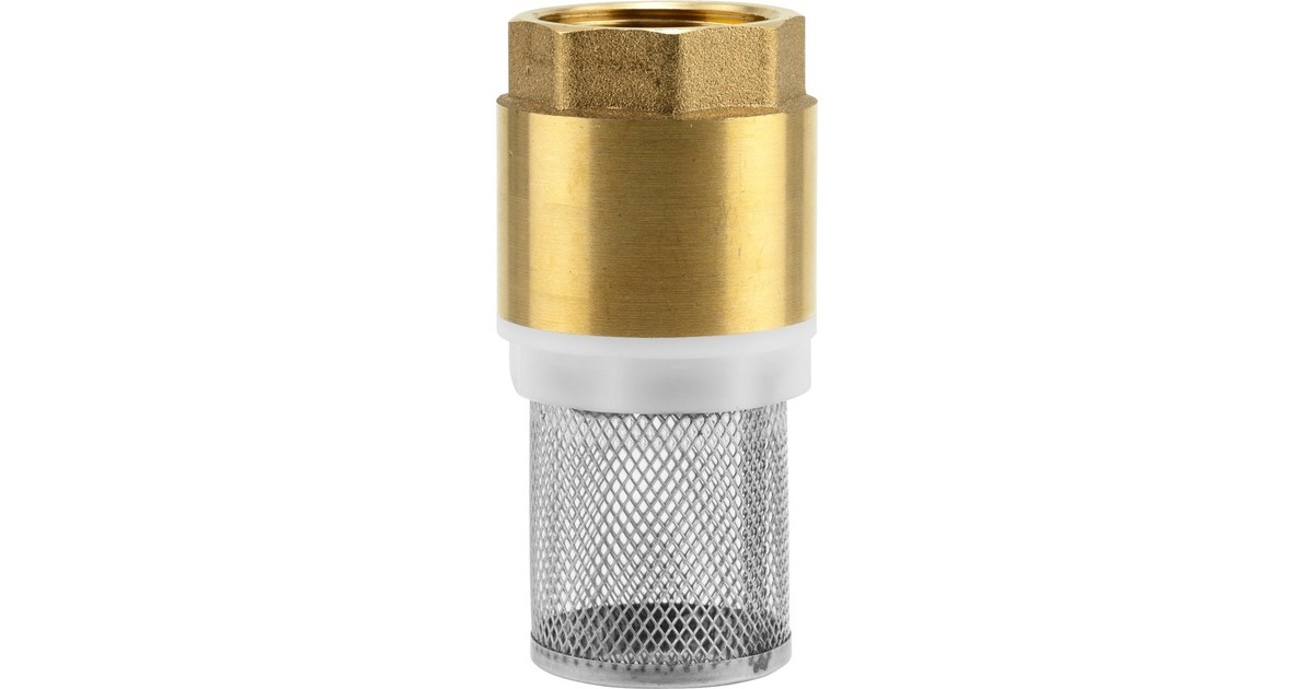 GARDENA Messing Fußventil 33,3mm (G1"), Filter
