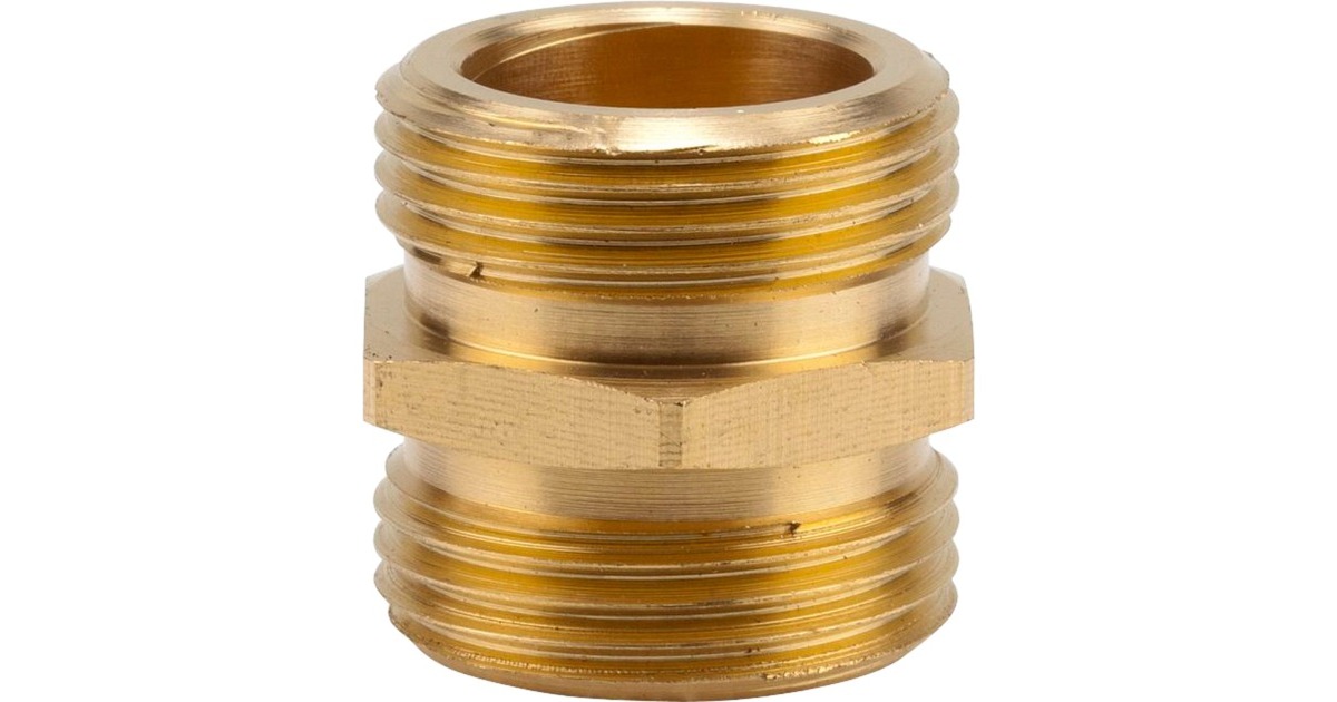 GARDENA Messing-Gewindenippel 26,5mm (G 3/4"), Verbindung