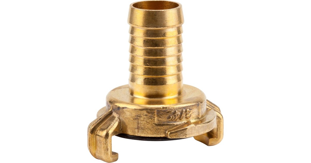 GARDENA Messing Schlauchstück, für 19mm (3/4“)-Schläuche(mit Schnellkupplung)
