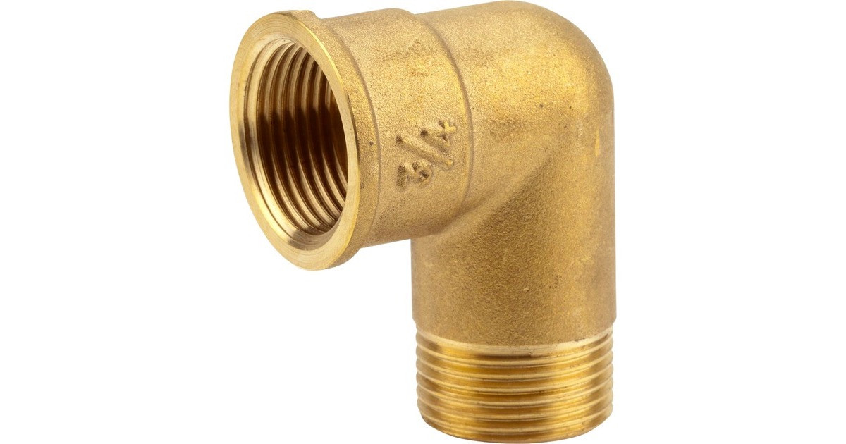 GARDENA Messing-Winkel IG + AG 26,5mm (G 3/4), Verbindung