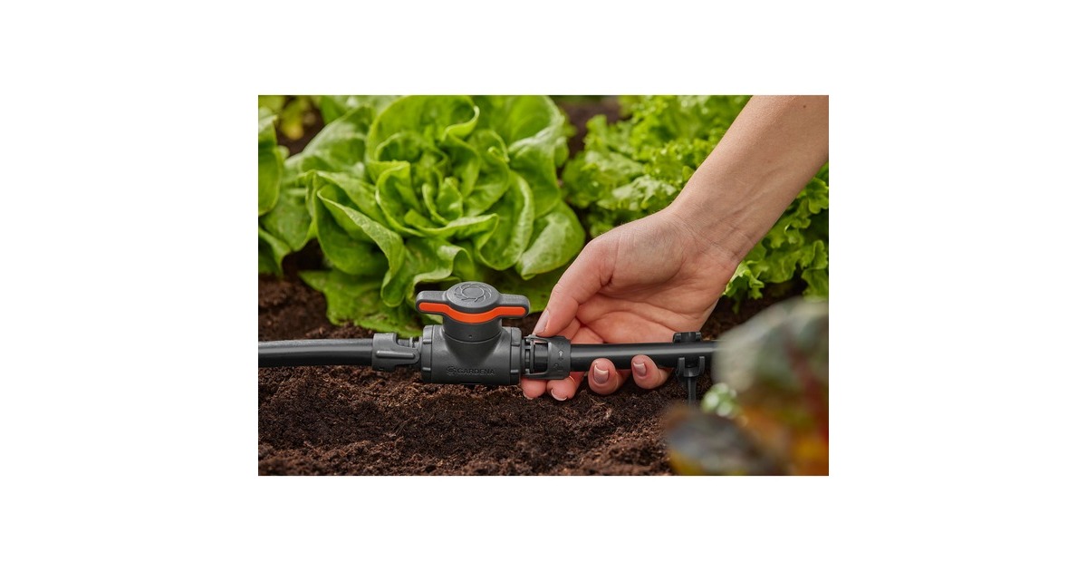 GARDENA Micro-Drip-System Absperr-/Regulierventil 13mm (1/2