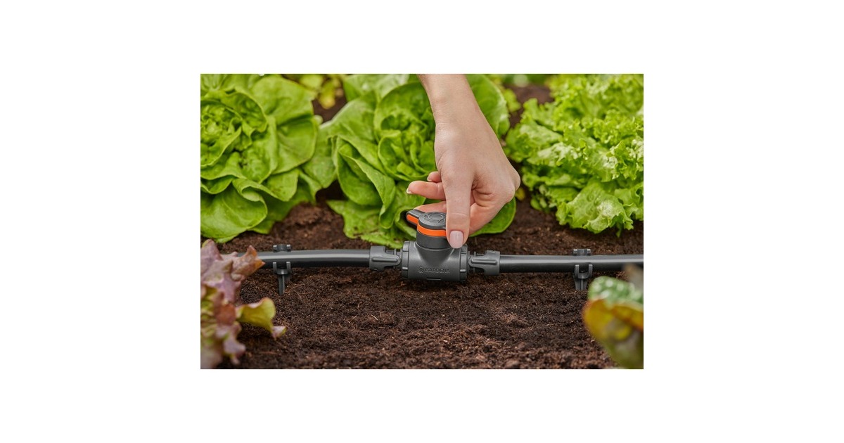 GARDENA Micro-Drip-System Absperr-/Regulierventil 13mm (1/2