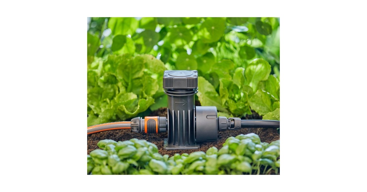 GARDENA Micro-Drip-System Basisgerät 2000, Tropfsystem(schwarz, Modell 2023)
