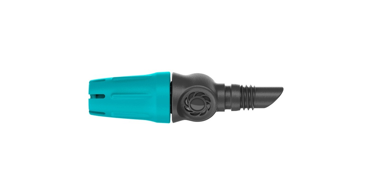 GARDENA Micro-Drip-System Endkleinflächendüse, 10 Stück(schwarz/türkis, Modell 2023)