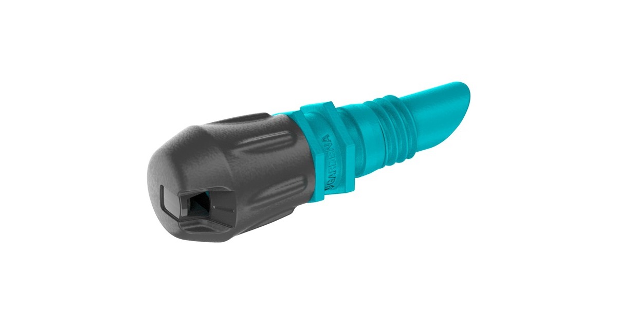GARDENA Micro-Drip-System Endstreifendüse, 5 Stück(schwarz/türkis, Modell 2023)