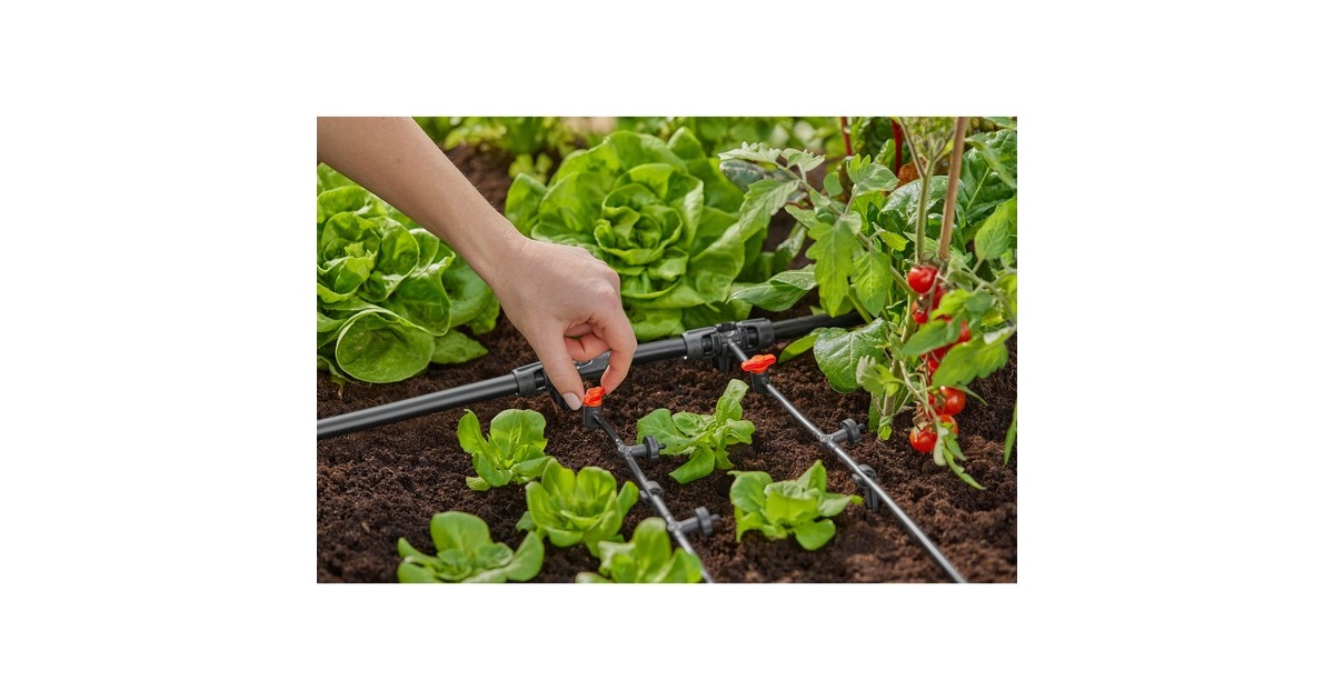 GARDENA Micro-Drip-System Endtropfer 2 l/h, druckkompensierend(dunkelgrau, 10 Stück, Modell 2023)