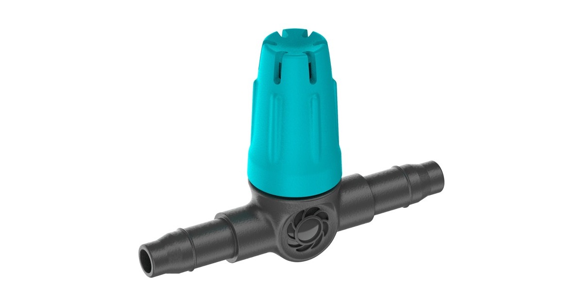 GARDENA Micro-Drip-System Kleinflächendüse, 10 Stück(schwarz/türkis, Modell 2023)