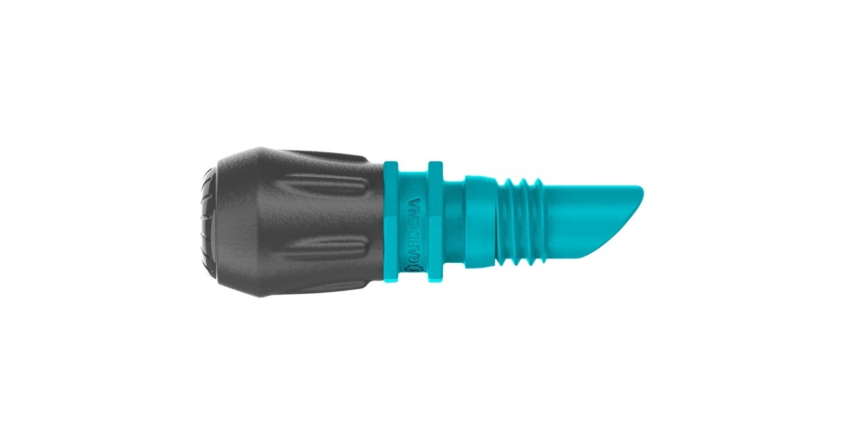 GARDENA Micro-Drip-System Nebeldüse, 5 Stück(schwarz/türkis, Modell 2023)
