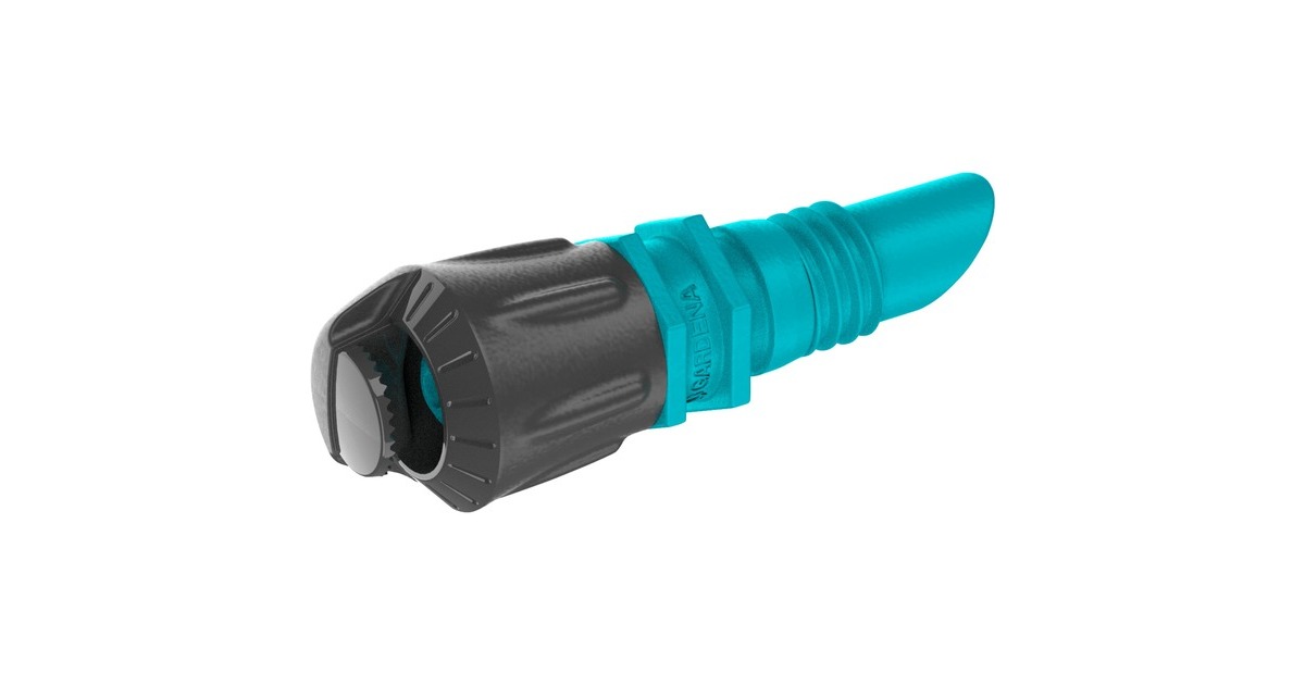 GARDENA Micro-Drip-System Sprühdüse 180°, 5 Stück(schwarz/türkis, Modell 2023)