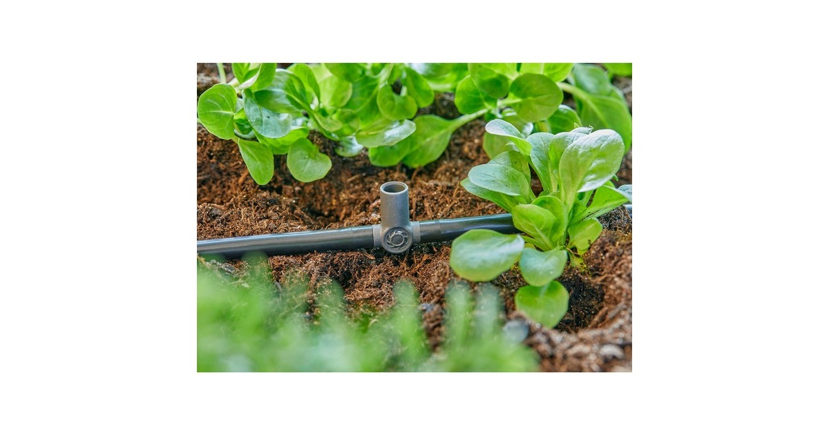 GARDENA Micro-Drip-System T-Stück für Sprühdüsen/Endtropfer, 4,6mm (3/16