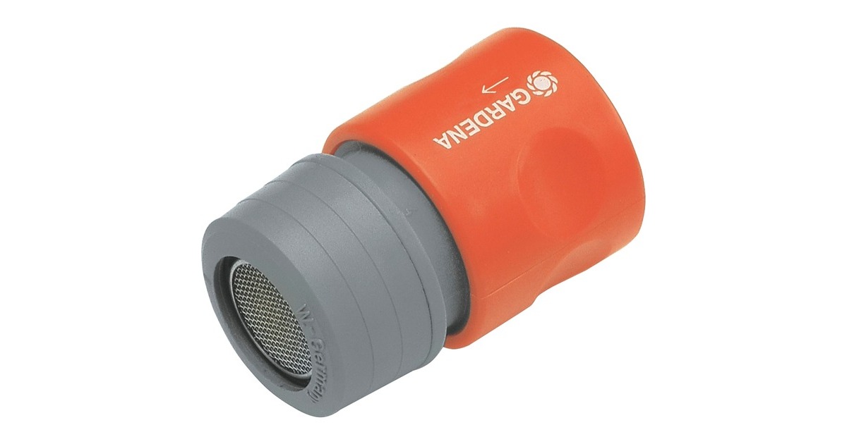 GARDENA Perlstrahl-Adapter 2905-26, Hahnstück(orange/grau)