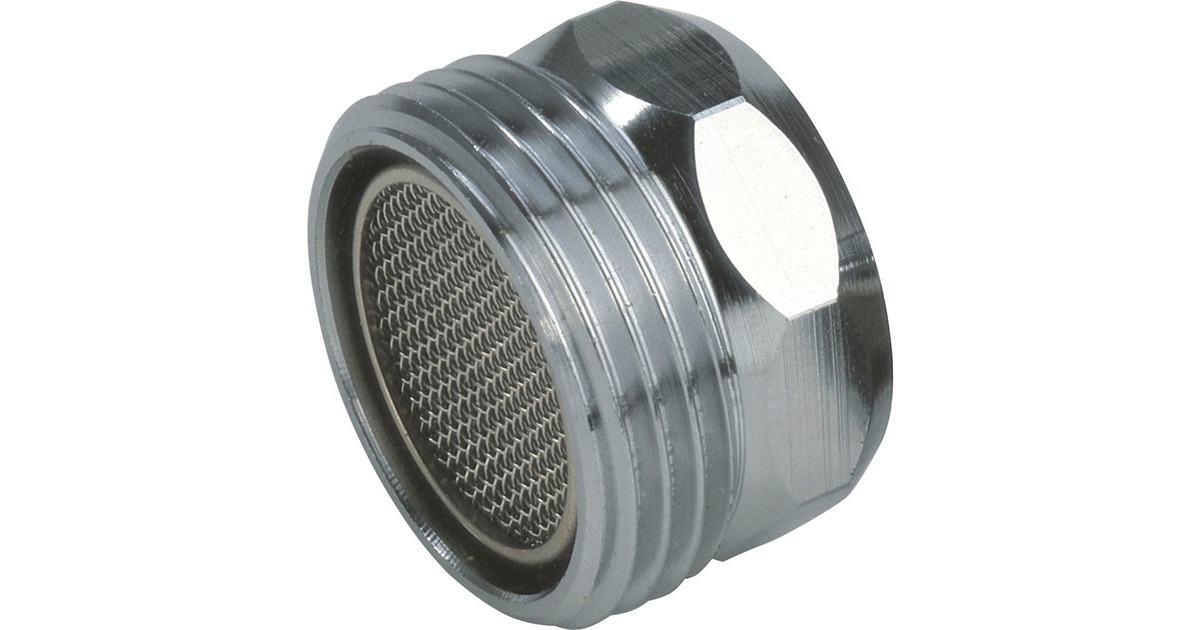 GARDENA Perlstrahl-Gewindeadapter 2906-20, Hahnstück(silber, 26,5mm (G 3/4"), M22 x 1)