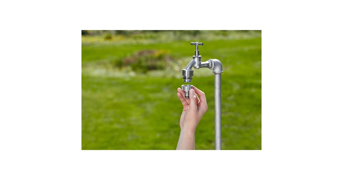 GARDENA Premium Hahnverbinder 21mm (G 1/2