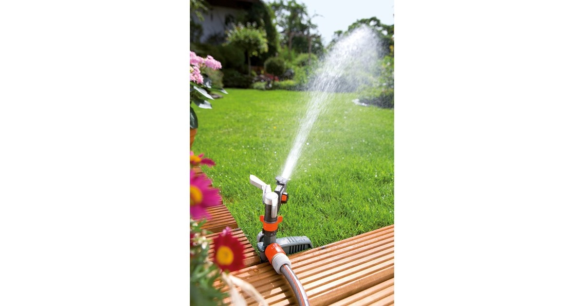 GARDENA Premium Impuls-, Kreis- und Sektorenregner(grau/orange)