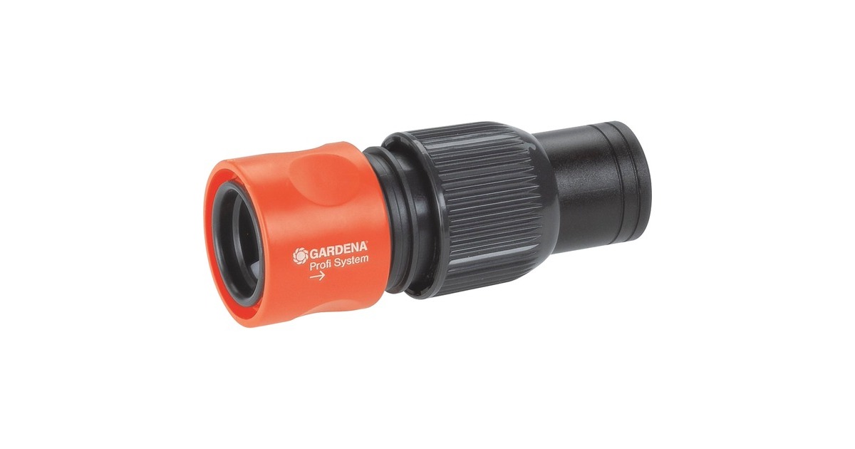 GARDENA Profi-System Schlauchstück 19mm (3/4")(grau/orange)
