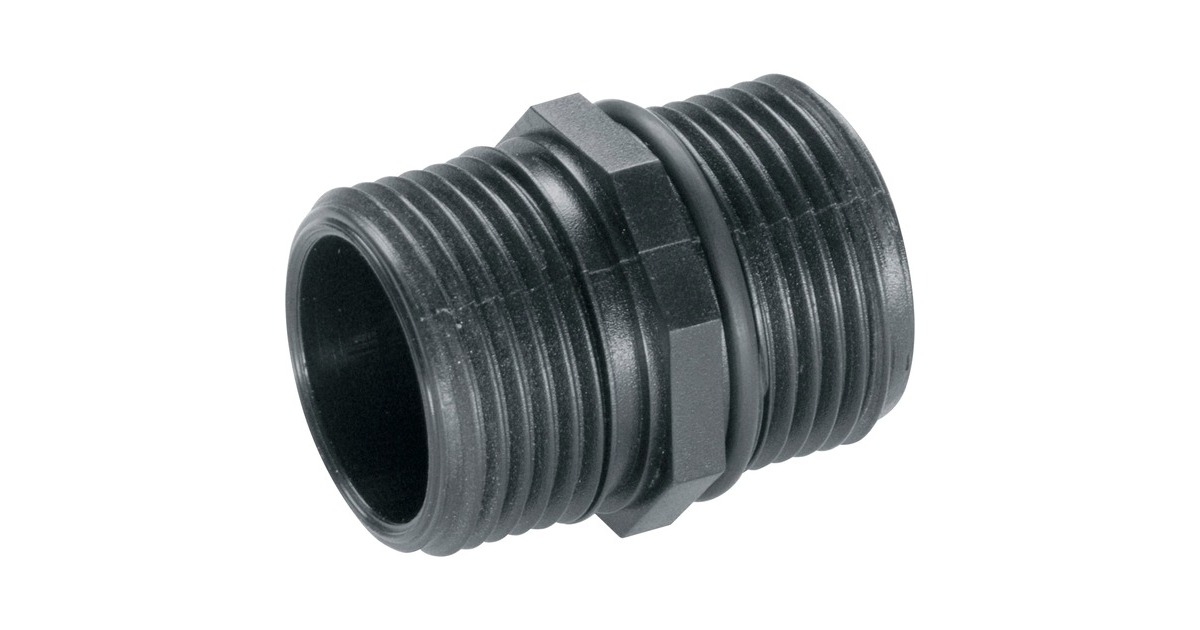 GARDENA Pumpen-Anschlussstück 33,3mm (G 1"), Kupplung(grau)