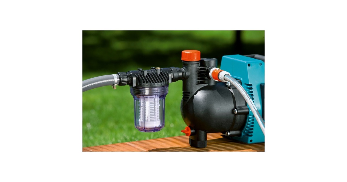 GARDENA Pumpen Vorfilter(schwarz/transparent)