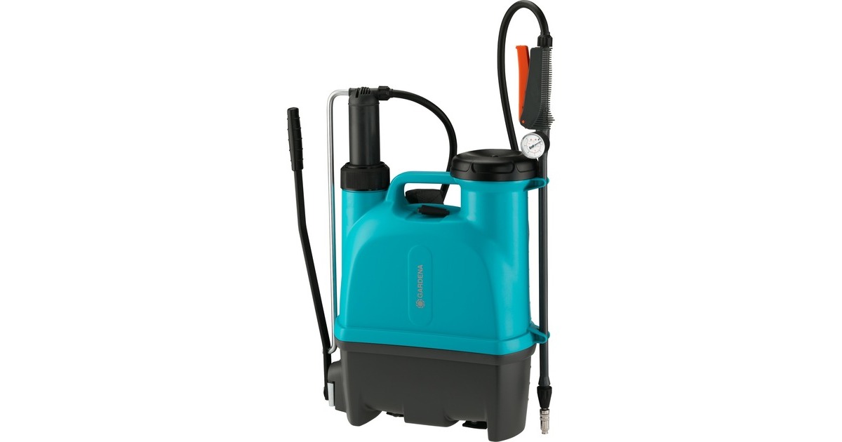 GARDENA Rückenspritzgerät 12 L Plus, Drucksprüher(türkis)