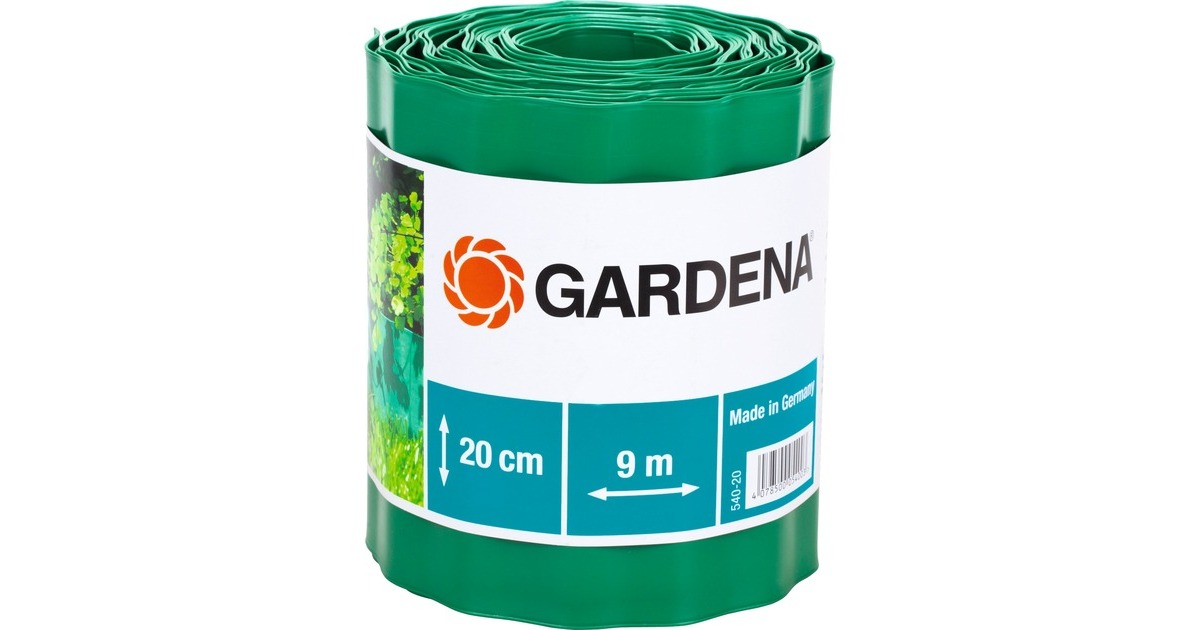 GARDENA Raseneinfassung, 20cm hoch, Begrenzung(grün)