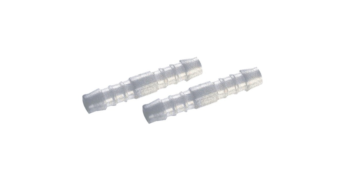 GARDENA Schlauchverbindung 8mm, Kupplung(weiß, 2 Stück)