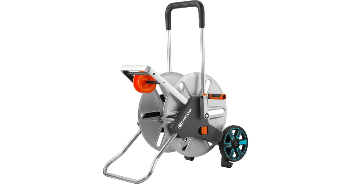 GARDENA Schlauchwagen CleverRoll L Easy Metal(grau/orange)