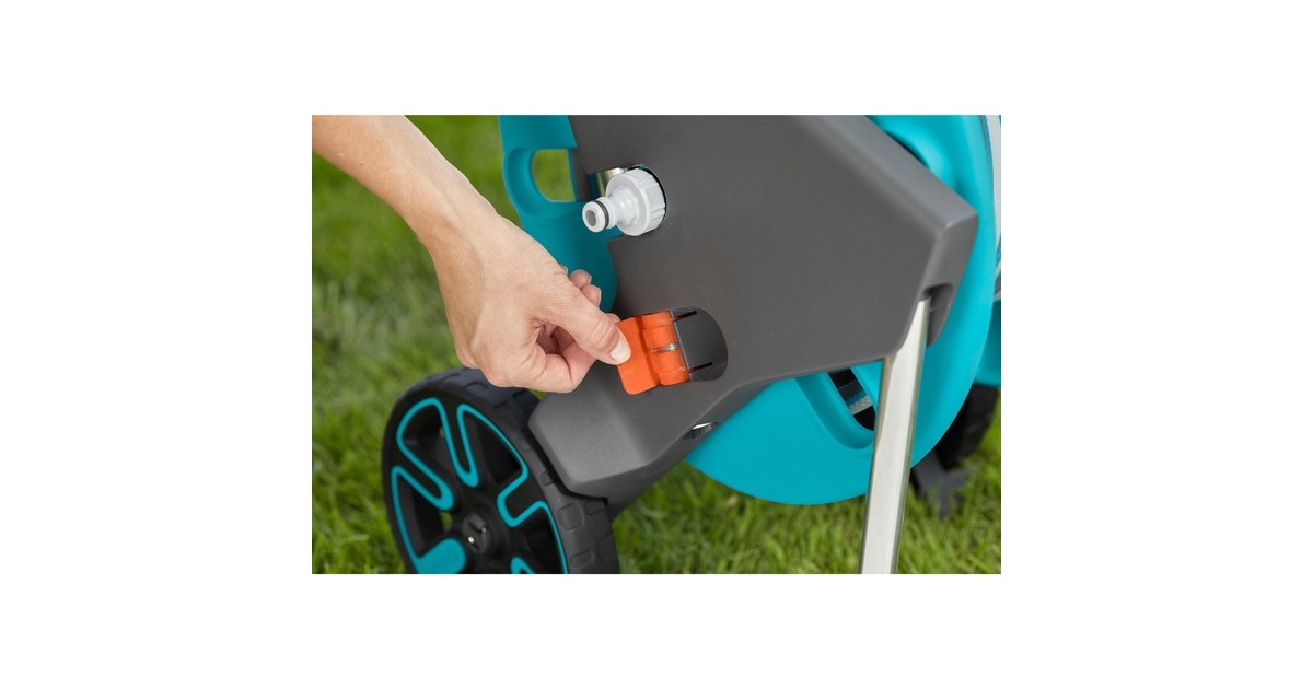 GARDENA Schlauchwagen CleverRoll M(türkis/grau, Outlet) GARDENA Schlauchwagen CleverRoll M(türkis/grau, Outlet)