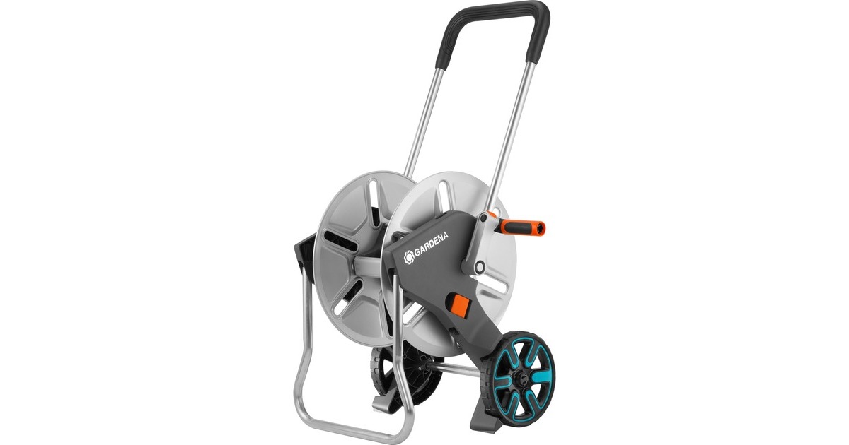 GARDENA Schlauchwagen CleverRoll M Metall(grau/orange)
