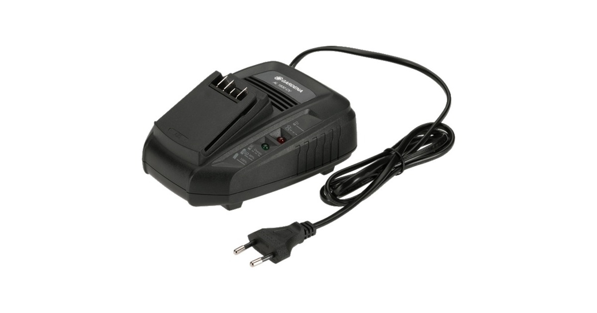 GARDENA Starter-Kit P4A PBA 18V/45 2,5 Ah + AL 1830 CV, Set(Ladegerät + 1x Akku, POWER FOR ALL ALLIANCE)