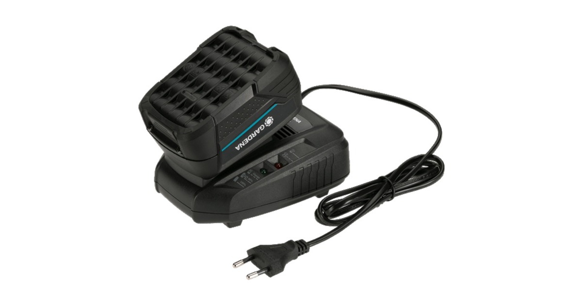GARDENA Starter-Kit P4A PBA 18V/72 4,0 Ah + AL 1830 CV, Set(Ladegerät + 1x Akku, POWER FOR ALL ALLIANCE)