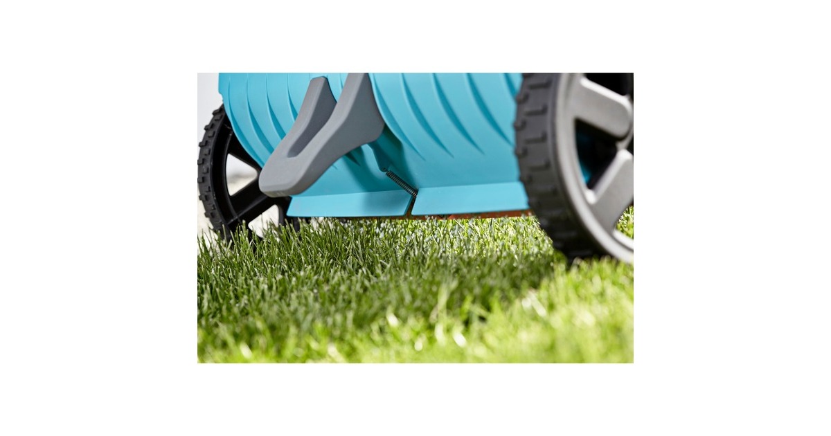 GARDENA Streuwagen L (432-20), Streugerät(türkis/schwarz)