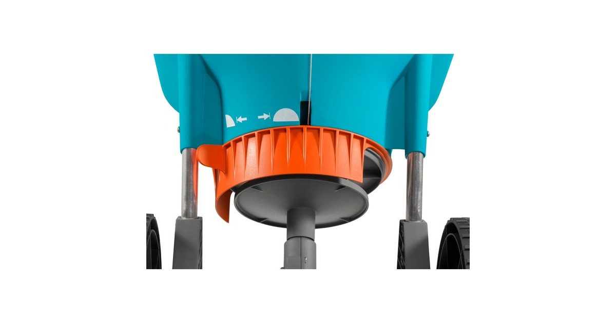 GARDENA Streuwagen XL (436-20), Streugerät(türkis/schwarz)