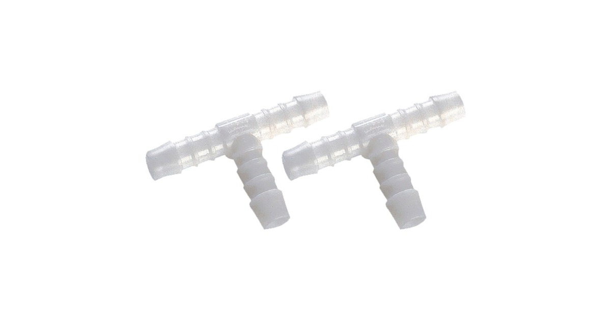 GARDENA T-Stück 10mm, Kupplung(weiß, 2 Stück)
