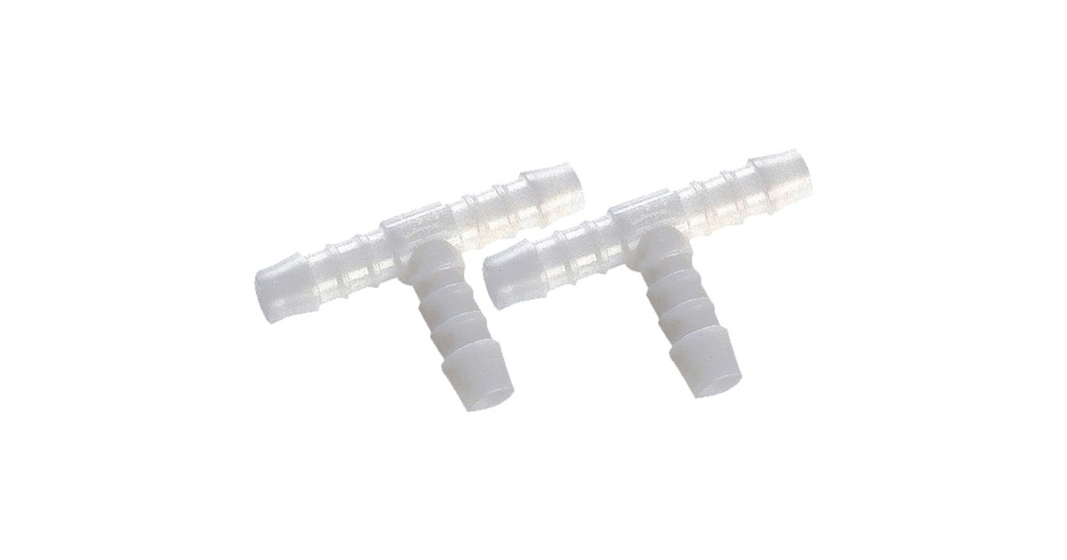 GARDENA T-Stück 8mm, Kupplung(weiß, 2 Stück)