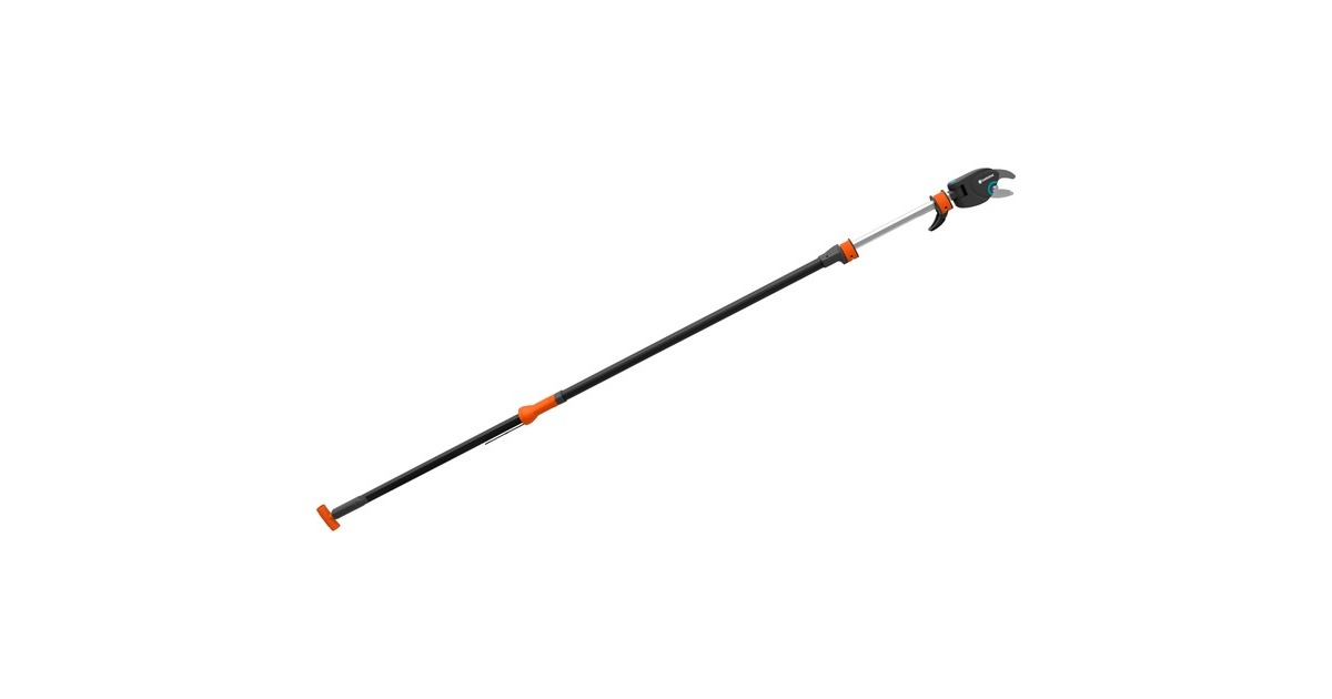GARDENA Teleskop-Baumschneider StarCut 410 plus, Baumschere(grau/orange, T-Griff )